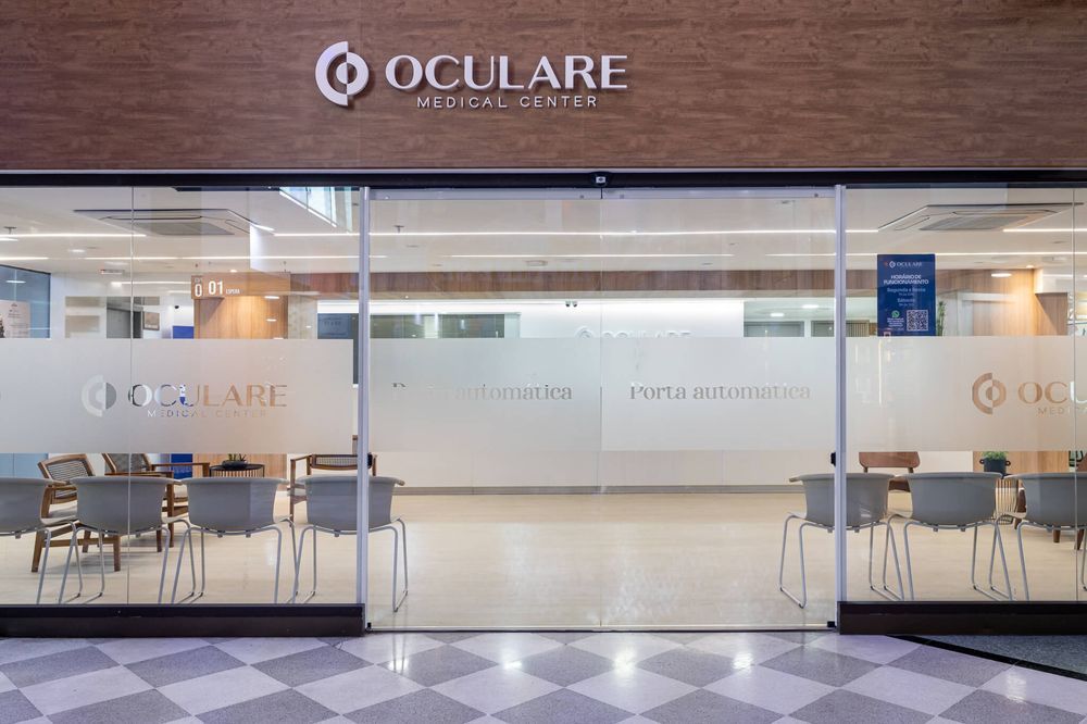 Fachada Oculare Medical Center — Shopping Difusora Caruaru